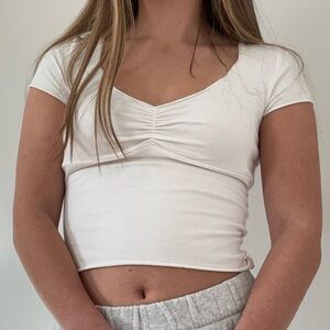 Edikted Women's Ava V-Neck Ruched Top